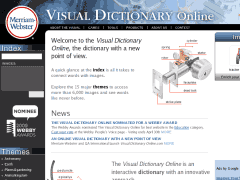 Merriam-Webster Visual Dictionary Online